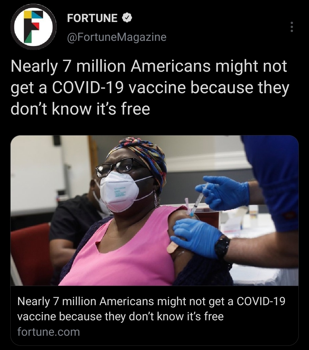 startrekgifs:jumbof:drst:scaryterryj:pandasrawesomest:thundergrace:My sister, who I live with, thought she couldn’t get the vaccine because she doesn’t have insurance. We’re not really used to “free”…. spread the word.