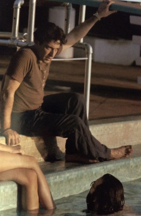 jimmyconbae:Al Pacino behind the scenes of adult photos