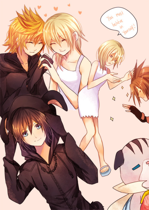 seraphily:some more kh doodles ☆