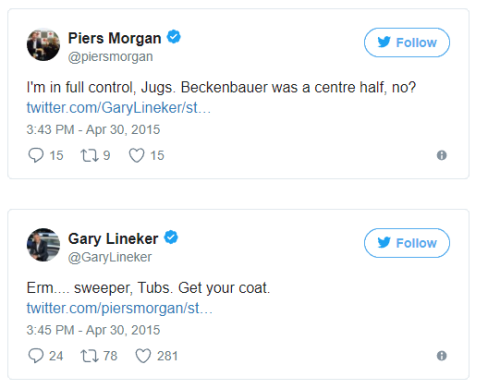 Porn Pics A selection of the times Gary Lineker eviscerated