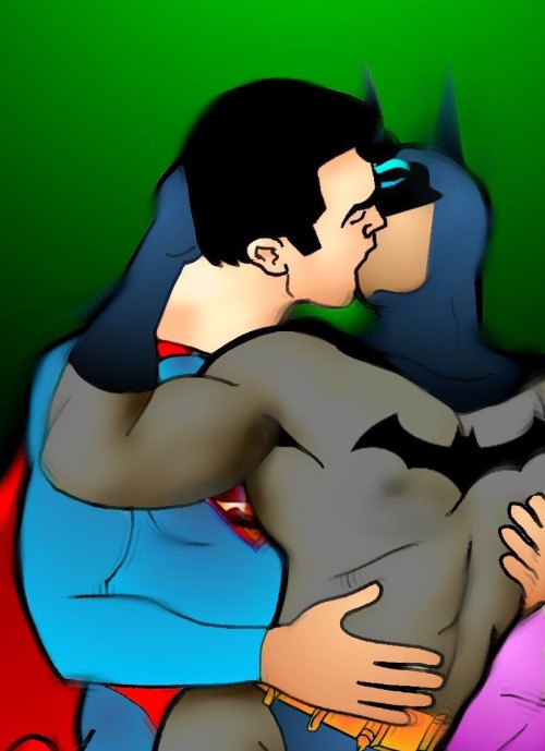 menofdccomics:  Superman and Batman by Denison.