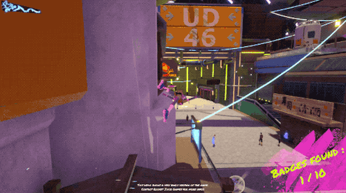 alpha-beta-gamer: Neon Tail is an open world urban rollerblading game inspired by Jet Set Radio, Lif