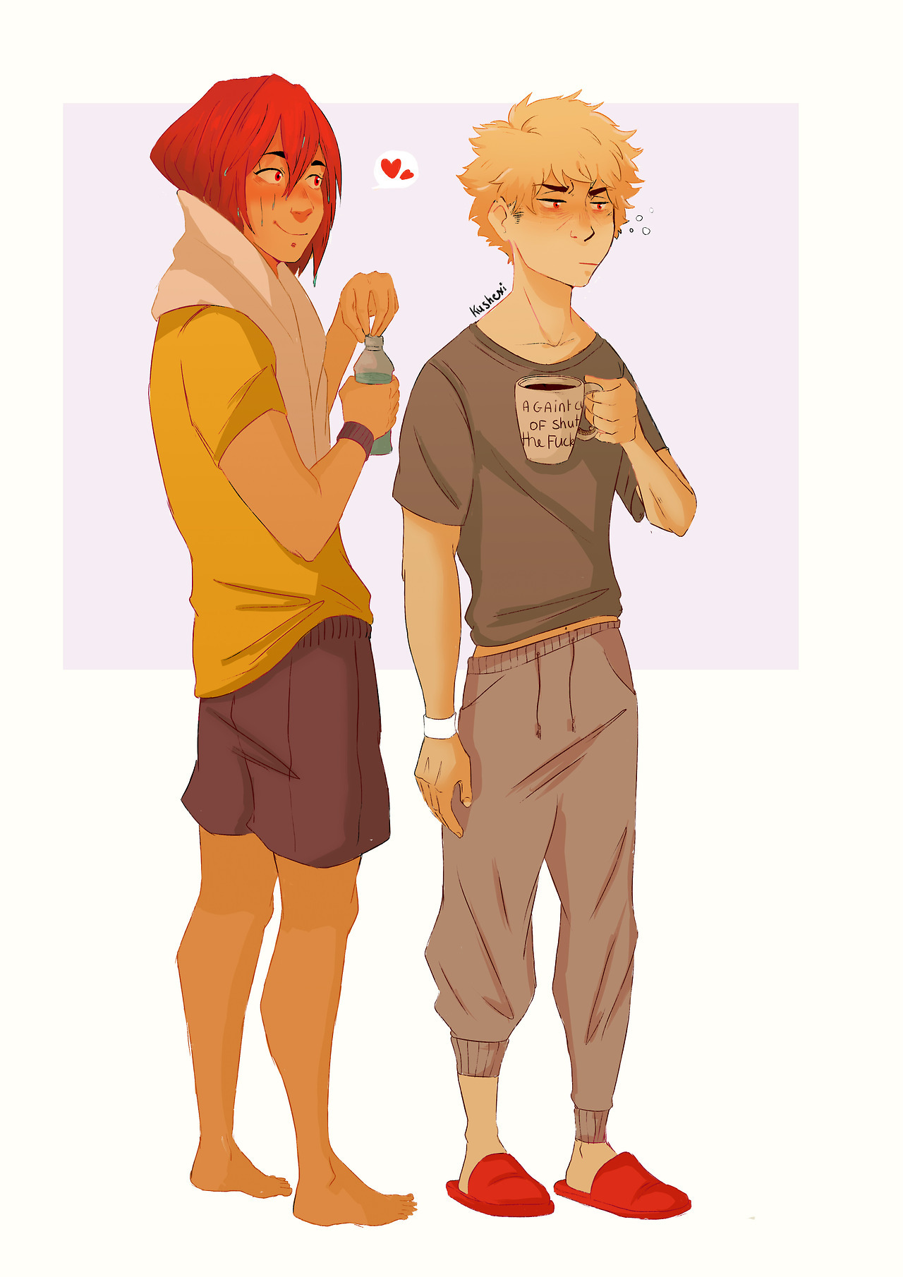 It's them boys | its the sunshine boy and his grumpy boyfriend!!