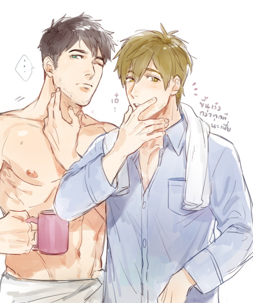 johanndro: beard doesn’t look good on your face, Makoto…————————I’m from Thailand if you don’t know 