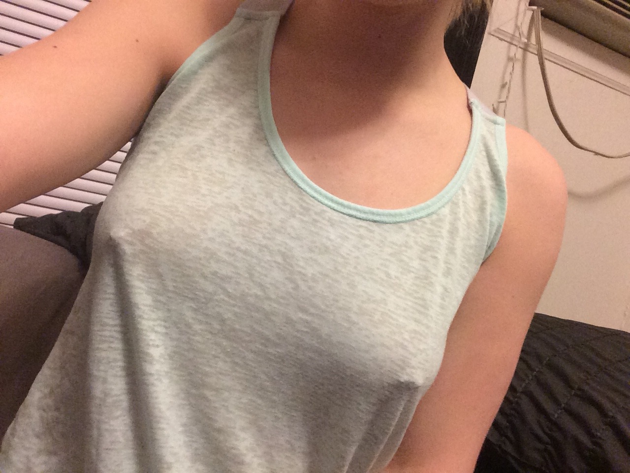 bite-my-thighs:  lazy but happy topless tuesday, bby’s 😏