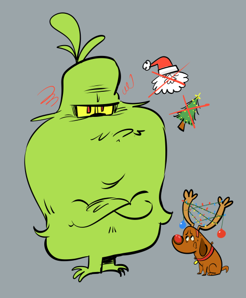 Had a bit of a Chonky Grinch Drawing fit. and a couple of thin Grinch’sI guess I really just l