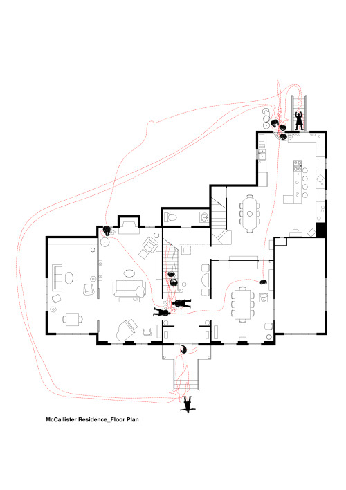 ryanpanos: Interiors: Home Alone | Via The film brings out the architect in Kevin. In preparation fo