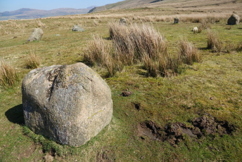 Blakeley Raise (Kinniside) Stone Circle, Cumbria, Lake District, North England, 8.4.17. Beautiful we