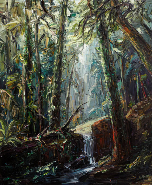 Jun Chen 陈军 (Chinese-Australian, b. 1960, China, based Brisbane, Australia) - Tropical Forest II, 20