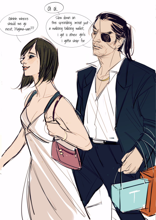 avockado: i think its cute that majima has to give the girls makeovers, it would be even CUTER if he