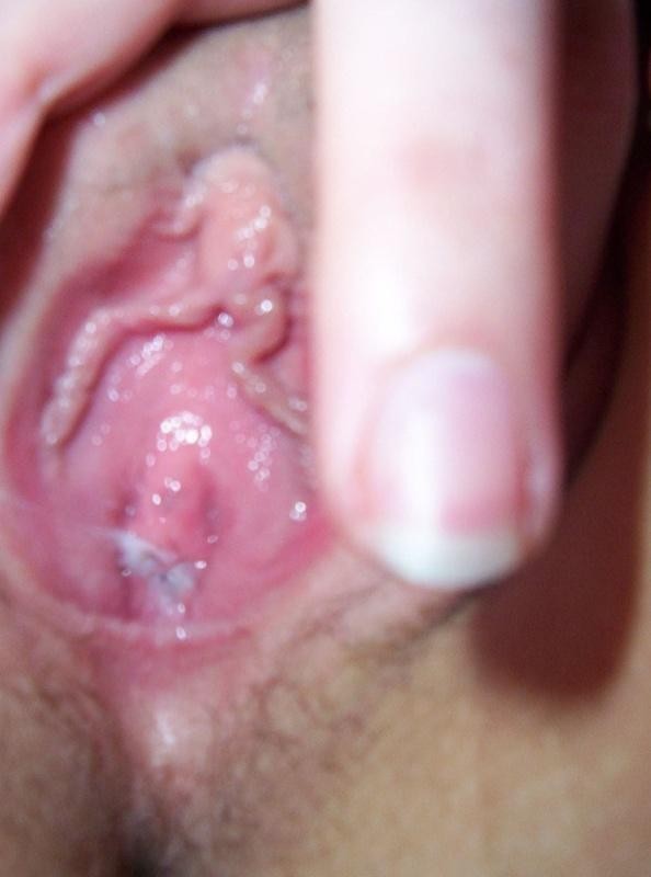 Cum panty wet spots