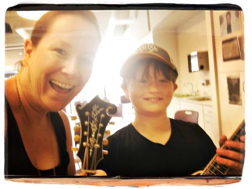 <p>Over the last two days I’ve taught 227 people (literally - that’s how many) how to play the #mandolin and at the beginning of every class I asked if anyone could name a famous mandolin player. One kid named Bill Monroe. One. This kid right here. And after the class he came up to me and told me he takes lessons from the amazing @bethany_olds and that’s how he knew about #billmonroe Thank goodness she’s out there fighting the good fight for #bluegrass music. Carry on. #thefutureissafe  (at Country Music Hall of Fame and Museum)</p>