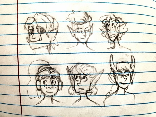 Aaand Final Doodle Dump!! Which Is Just Whatevers Left. Which Uh. Is Mostly Fabriz. Because I. Like Fabriz