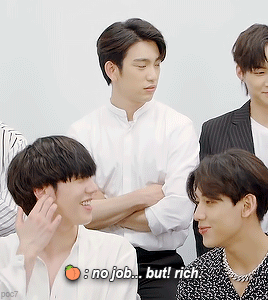 poc7:jinyoung on what mark would be doing if he was not a got7 member