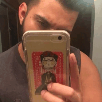 tapatiopapi:Look at the sticker I got at The Dia De Los Muertos festival in Hollywood