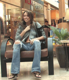 girls-and-tits:  Who is this Mall Flasher?. Source video and gif  here