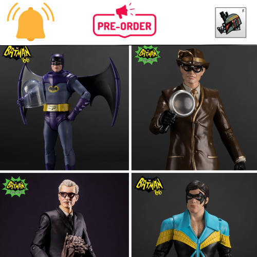 Na-Na-Na-Na-Na-Na-Na-Na…BatPRE_ORDER! 🦇
New @mcfarlanetoys Batman 66 figures pre-order live.
➡️ https://bit.ly/newmcftoys
🔗 LINK IN INSTA BIO LINKTREE ( https://linktr.ee/FLYGUYtoys ) FOR INSTA USERS
#DCRetro #Batman66 #Batman #ad #Alfred #Bookworm...