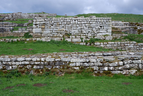 Roman Vicus and South Gate Buildings, Housesteads Roman Fort, Hadrian’s Wall, Northumberland, 