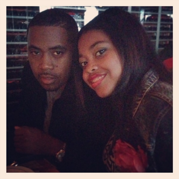 real-hiphophead:  Nas and his daughter Destiny 