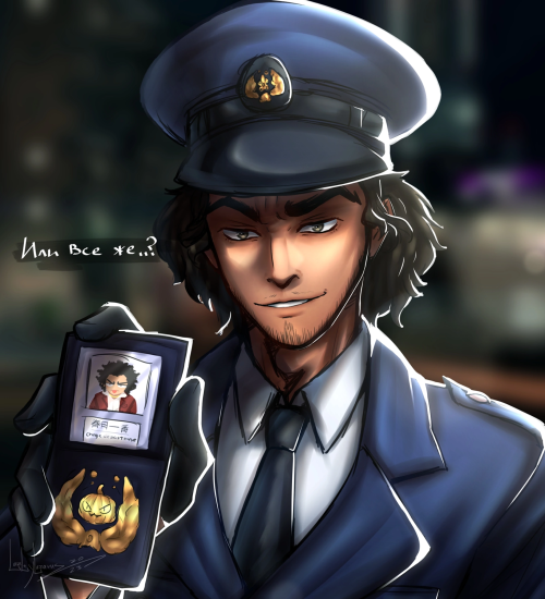 RGG Ask Halloween Event Pics (VK): Ichicop Confiscates Candies From You. Your Reaction?