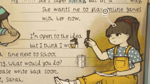 alpha-beta-gamer:Letters is an inventive and charming narrative driven puzzle adventure where you gr
