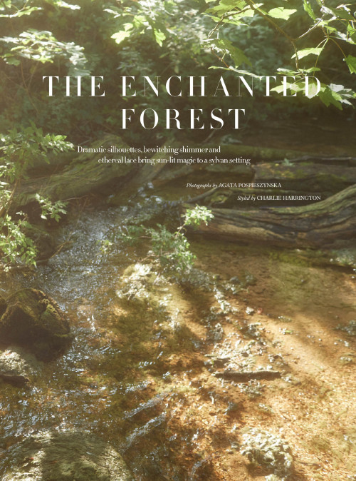 The Enchanted Forest (Part I) Lena Hardt by Agata Popieszynska Harper&rsquo;s Bazaar UK, 2021