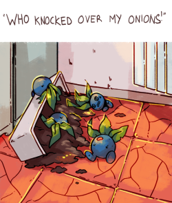 sushinfood: 4threset: god the idea that oddish will just lie dizzily on the ground until given help gives me life 