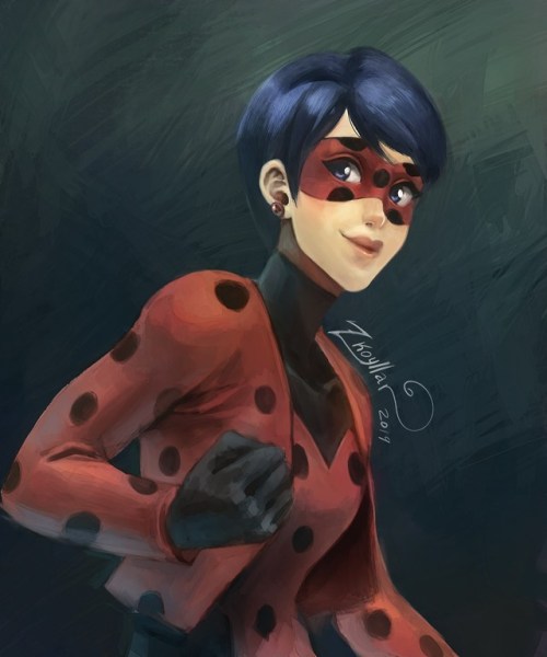 An adult ladybug, because we couldn’t see her in the previous episode. 