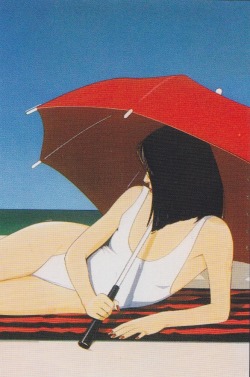 red-lipstick:Dennis Mukai (Japanese, b. Hiroshima,