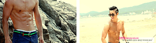 koreanmalemodels:  Hot Guys on the Beach photoshoot for Cosmopolitan Korea, August