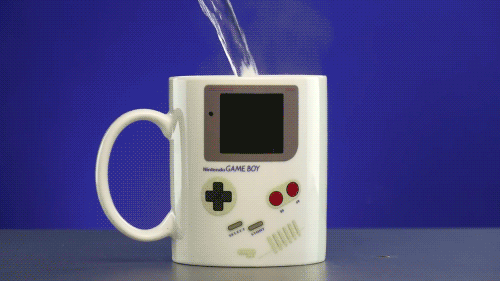 Game Boy Heat Change Coffee Mug