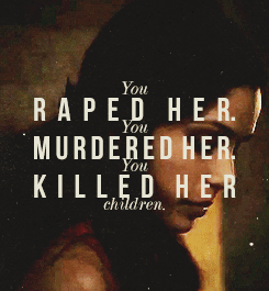 lyannas:“If you die before you say her name, ser, I will hunt you through all seven hells.&rdq