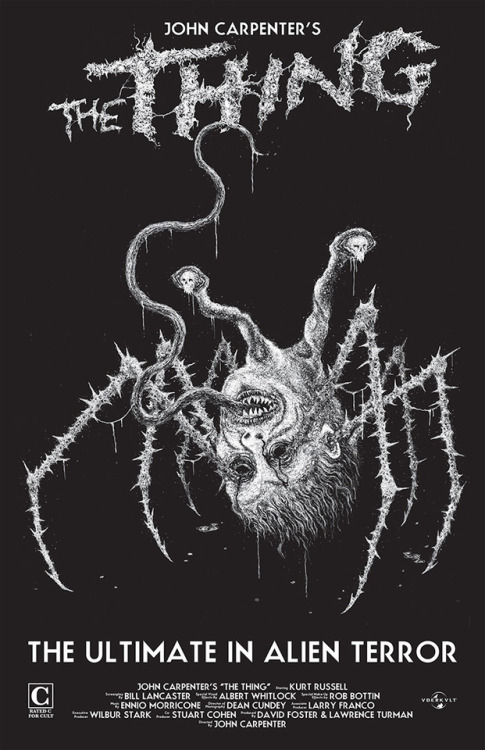 thepostermovement: The Thing by Justin Bartlett