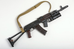 aalbertsson:  AKS-74 with a GP-25 under barrel