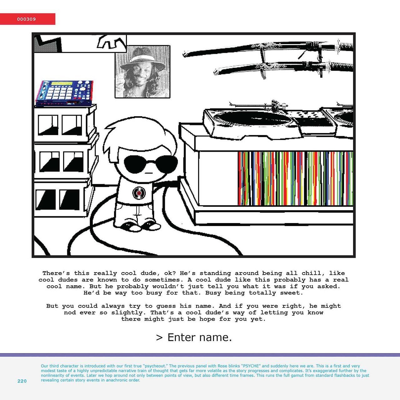 kaylaserket: Images from the first Homestuck book.  Second book 