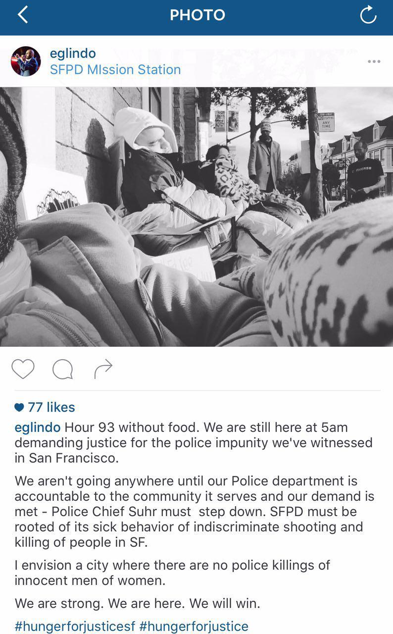 blackmattersus:  People are demanding justice in San-Francisco and protesting against