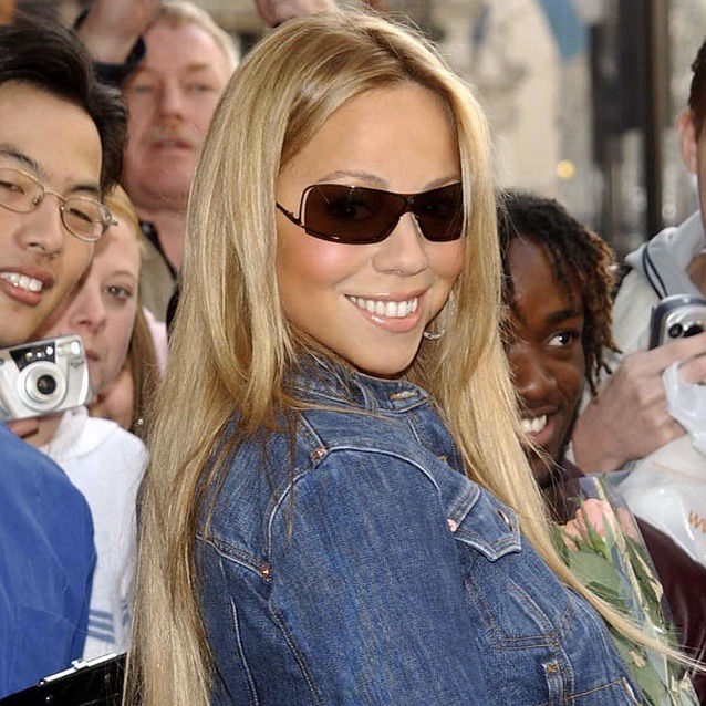 Mariah Carey's sunglasses throughout 2003.