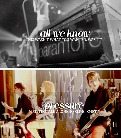 anaglyphics: Endless List of My Favorite Albums: All We Know Is Falling // Paramore