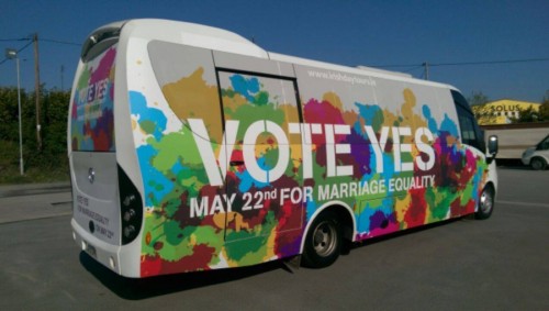 maitrebate:  Ireland is set to become the first country in the world to legalise same sex marriage by public vote.On May 22nd Irish people go to the polls and are set to become the first nation in the world to legalise gay marriage by popular public vote.