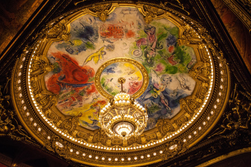 castlesandmedievals:The Palais Garnier eight56 metres (184 ft) from ground level to the apex of 