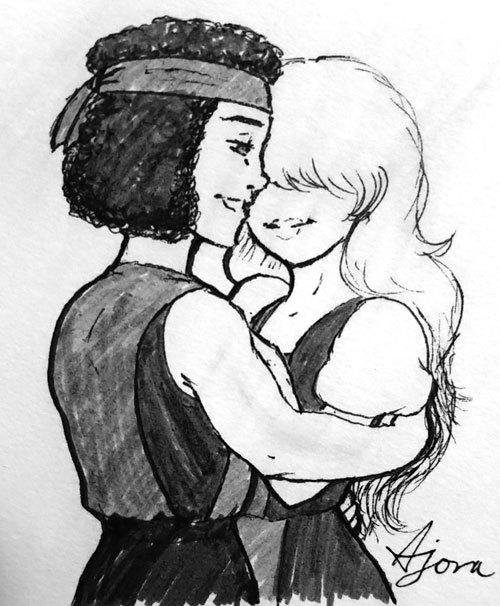 ajoraverse:        Inktober, SU entries. I started on post-it notes with cheap ball-point