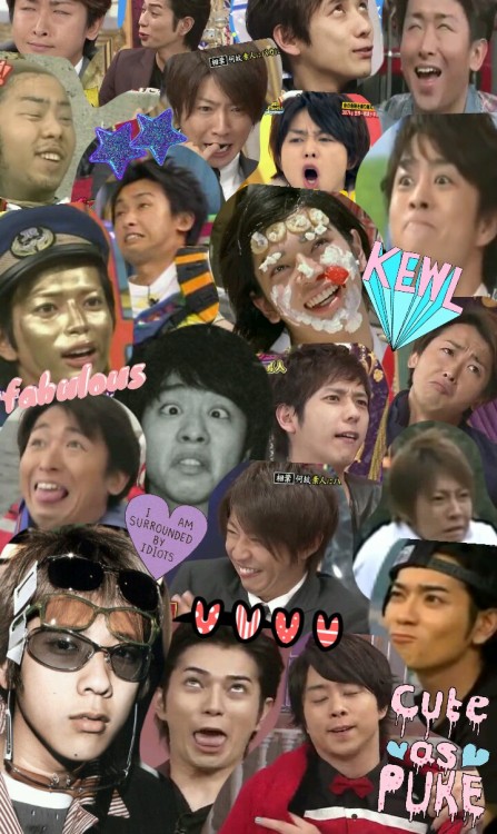 Collage #119 Ugly Arashibecause they’re just the best 