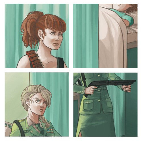 thebritishteapot: Season 8 illustration preview.It’s finished!!! Another entry for the WS/WD A
