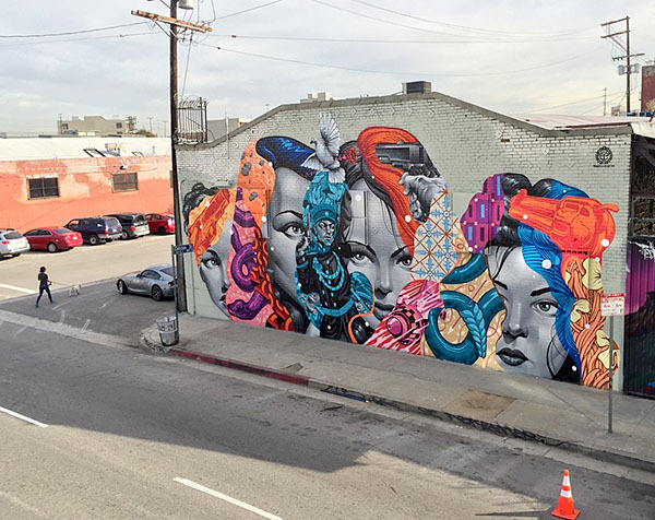 crossconnectmag:  Oversized Wall Murals by Tristan Eaton  Born in Los Angeles in