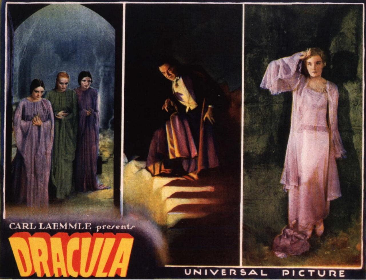 damsellover:  Set of lobby cards for Dracula (1931). 