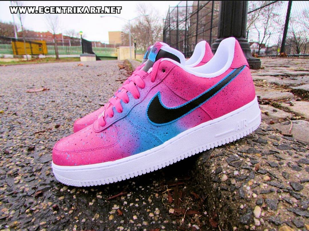 cotton candy air force ones