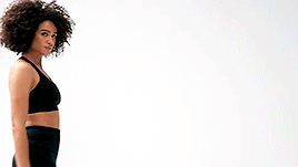 lizzybennetss:nathalie emmanuel | reebok: be more human