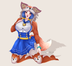   Foxy Amaterasu from SMITE ~Full size pics,