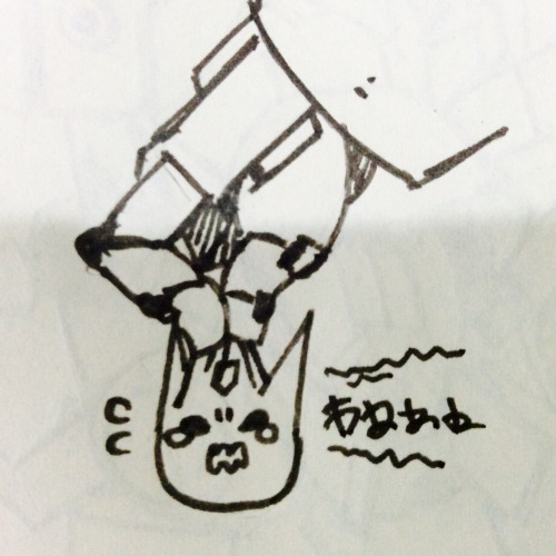 koch43:  coralus:  Doodle doodle doodle doodledoodle  Yay! pick, pick, pick it up! 