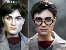 mayahan:Artist Noel Cruz Repaints Mass-Produced Dolls To Make Them Look More Realistic